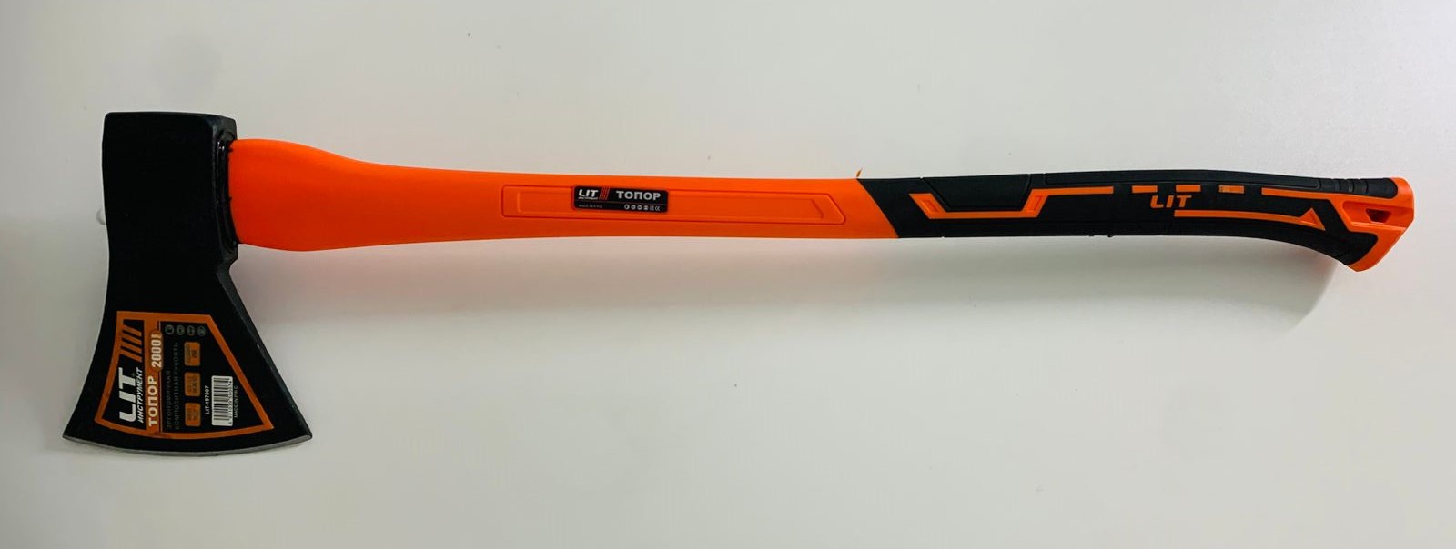 Топор LIT с Фибр. ручкой 2000гр  1x6  |*