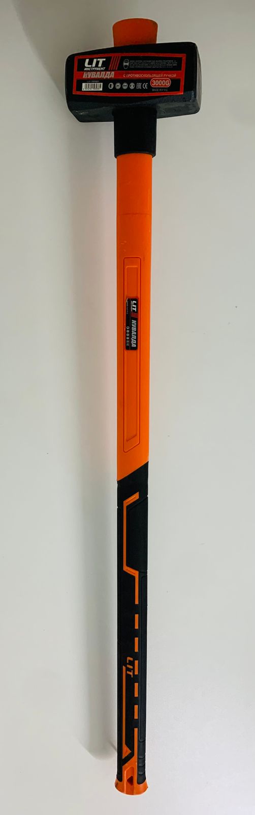 Кувалда LIT с Фибр. ручкой 6000гр  1x4  |*