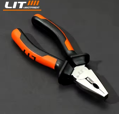 Плоскогубцы LIT Черные №7 180мм 1х6 (1x60)  |*