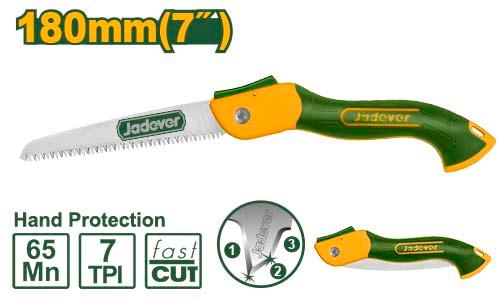 Ножовка садовая складная Jadever 180mm (1x8)(1x48)  |*