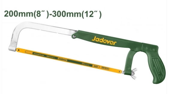 Ножовка по металлу Jadever 300mm (1x36)  |*