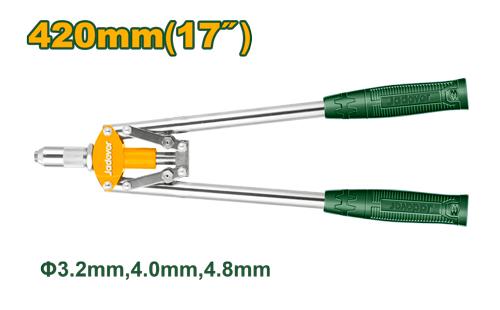 Заклепочник Jadever Двуручный 420mm (1x20)  |*
