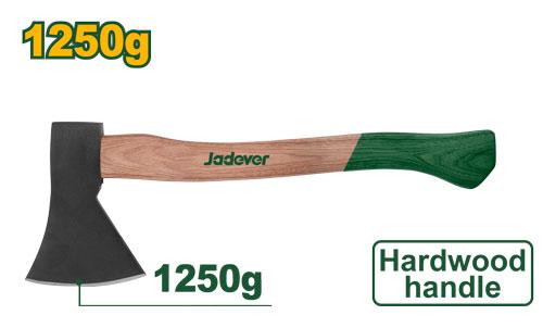 Топор Jadever с Дерев. ручкой 1250гр (1x6)  |*