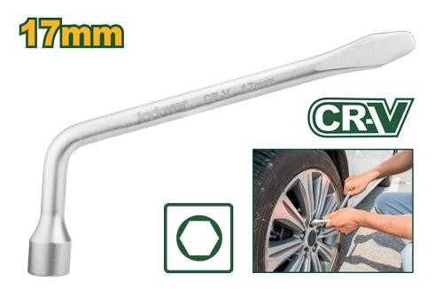 Ключ балонный Jadever 17mm (1x6)(1x24)  |*