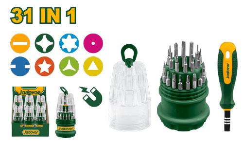 Набор отверток для телефона Jadever 31в1 (1x36)  |*