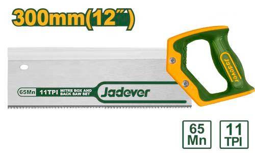 Ножовка Обушковая для стусла Jadever 300mm (1х6)(1x24)  |*