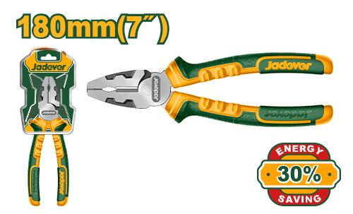 Плоскогубцы Jadever с Увелич.рычагом №7 180mm (1х6)(1x36)  |*