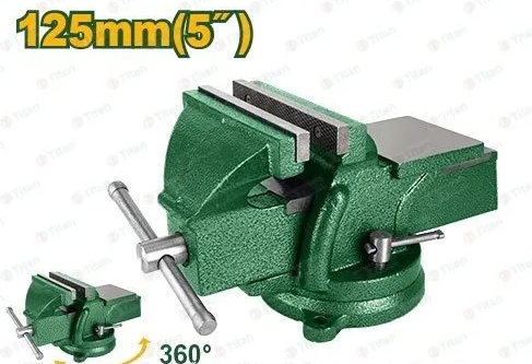 Тиски Jadever Поворотные №5 125mm     |*