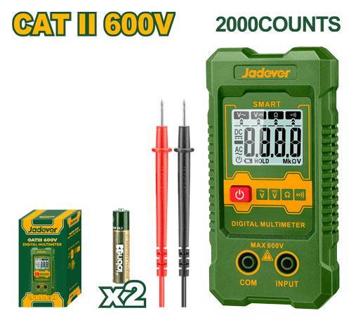 Мультиметр Jadever Цифровой JDDM1501 (1x40)  |*