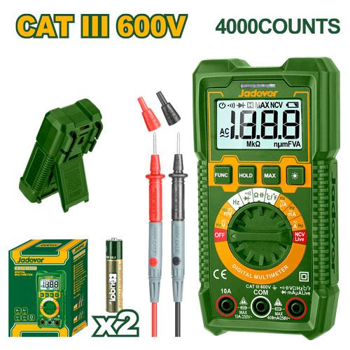 Мультиметр Jadever Цифровой JDDM2501 (1x30)  |*