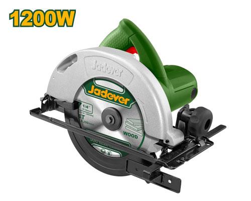 Пила дисковая Jadever 1200Вт 185mm (1x2)  |*