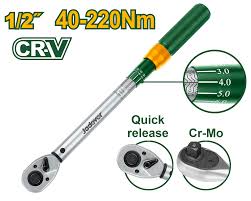 Ключ Динамометрический Jadever 1/2 40-220Nm (1x8)  |*