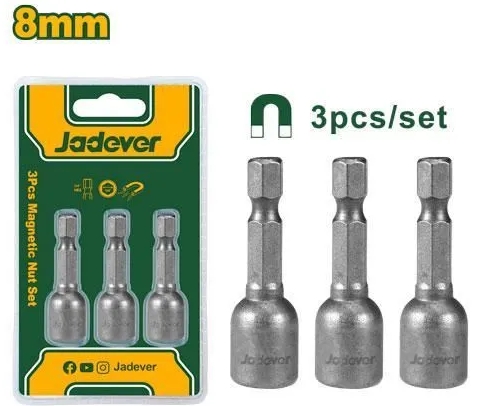 Биты Jadever Кровельные 8mm х 48mm 3pcs (1x100)   |*