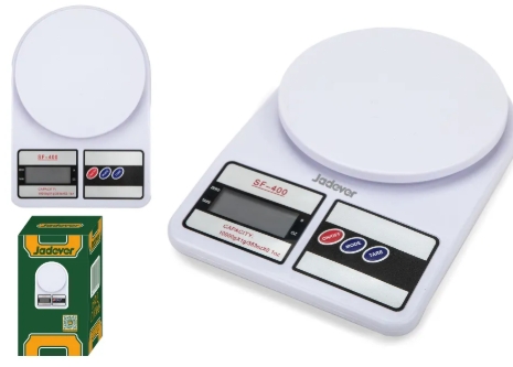 Весы кухонные Jadever 10кг JDKE1502 (1x40)  |*