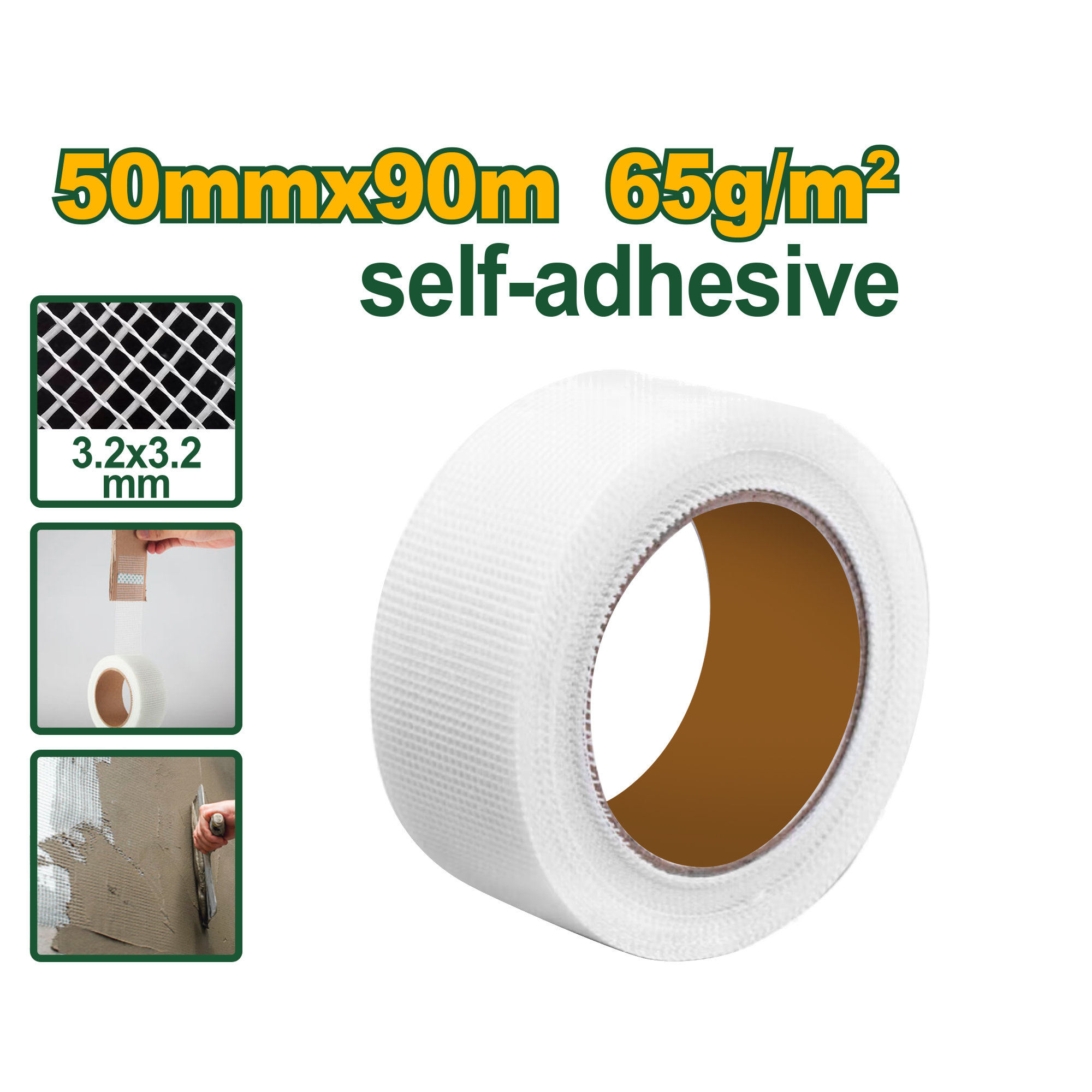 Серпянка Jadever 50mm x 90m (1x72)   |*