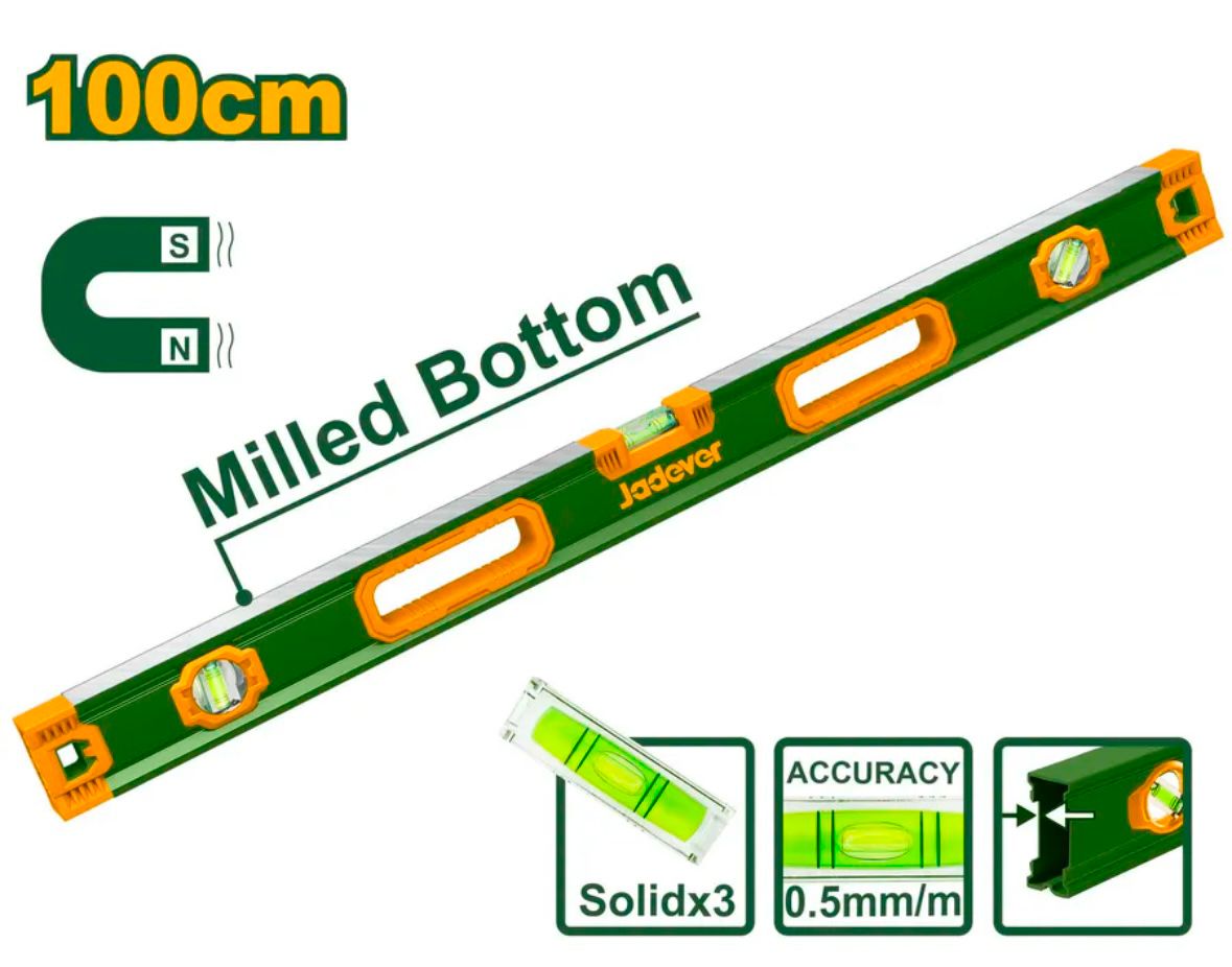 Уровень Jadever Магнитный 100см (1х20)  |*