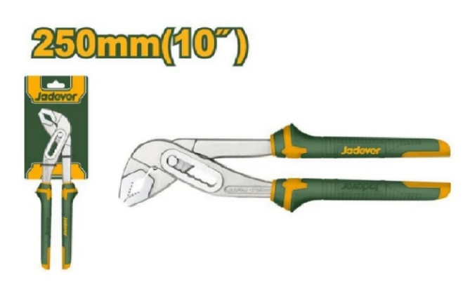 Клещи переставные Jadever №10 250mm JDPL6910 (1x36)  |*