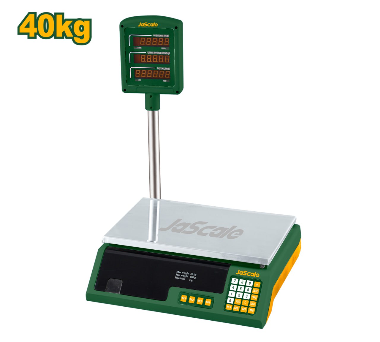 Весы Jadever 40кг со Стойкой JDEC1504  |*