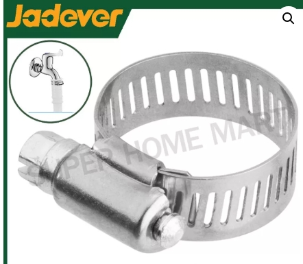 Хомут червячный Jadever 6-16mm (1x200)  |*