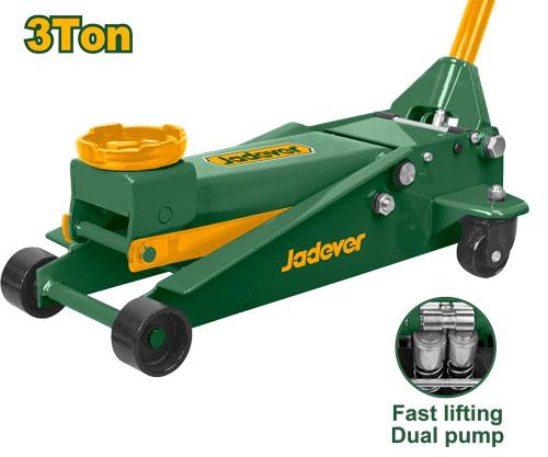 Домкрат подкатной Jadever 3 тонн (Цена со скидкой) |*