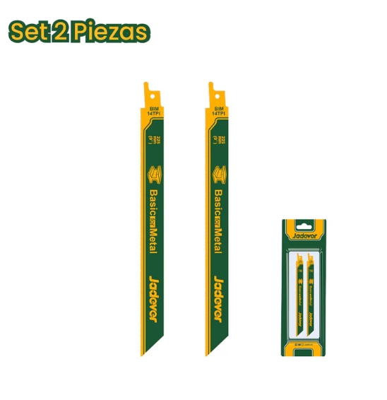 Пилки для сабельной Пилы Jadever по металлу 2pcs 300mm (1x100)  |*