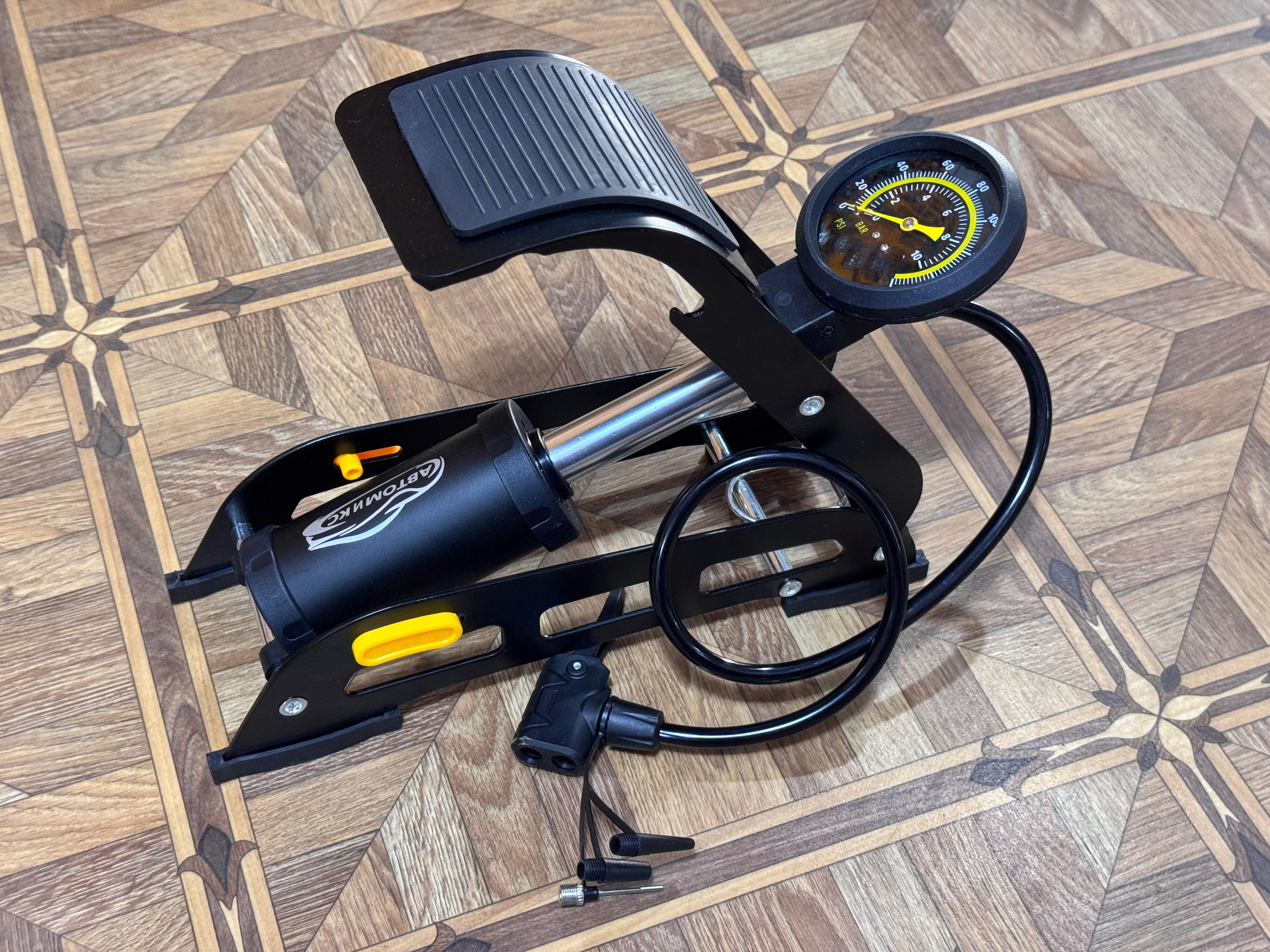 Насос ножной Автомикс 1 поршень (1х15)