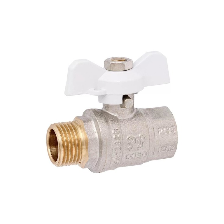 Кран шар бабоч Ду20 MASTER вн/н      (1х10)   |+