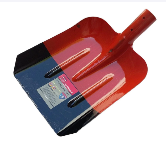 Лопата XPERT красная Совковая 700 1х12     /*