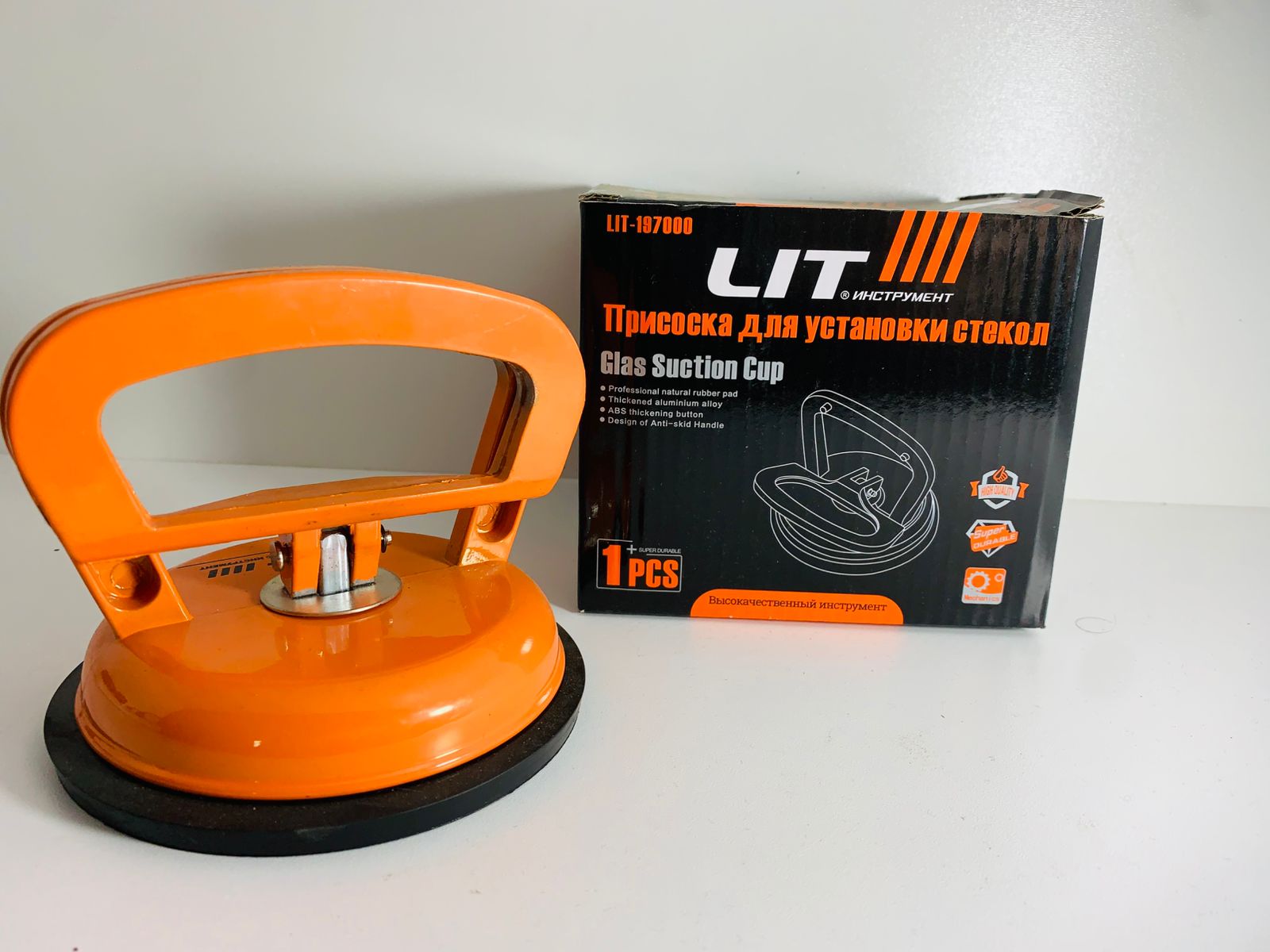 Присоска LIT для стекла Одинарный 1х30  |*