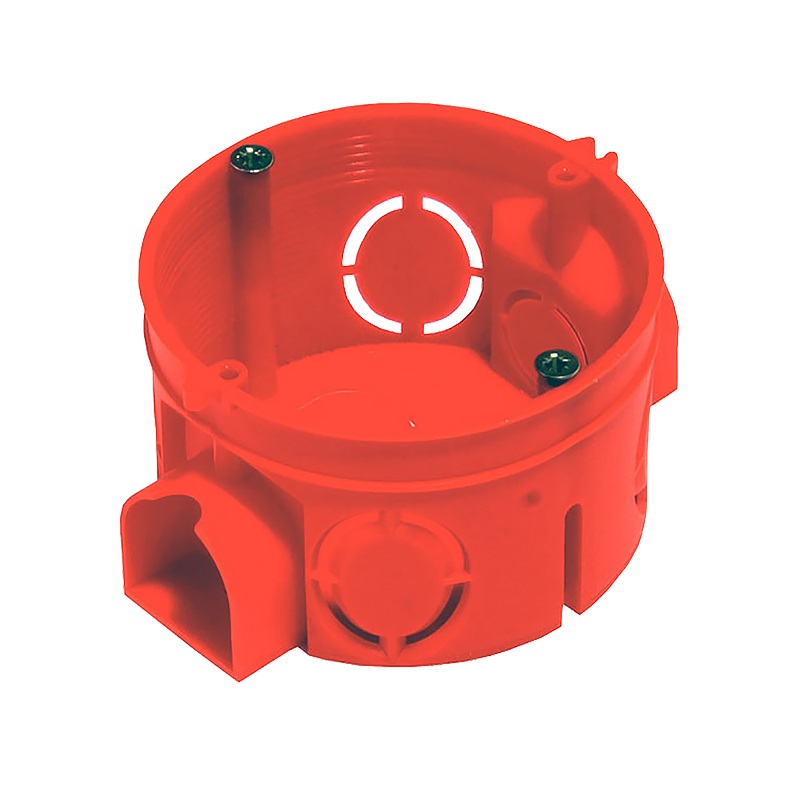 Подрозетник красный ЕВРО (200)  /*