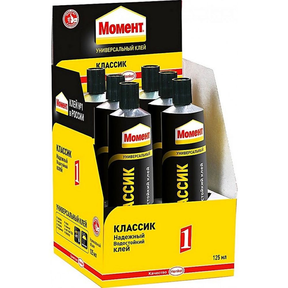 Клей "Момент-1 30мл шоу-боксе Классик 1/10 (120шт ящ) /*