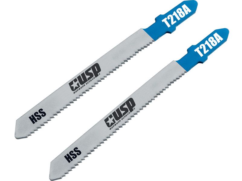 Пилки для лобзика T218А HCS по Металлу (2шт)  /+