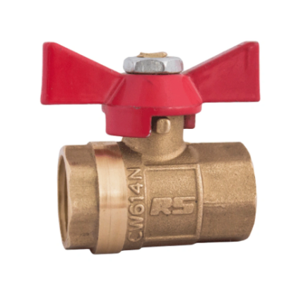 Кран RS 25 бабочка вн/вн  (1x8)    |+