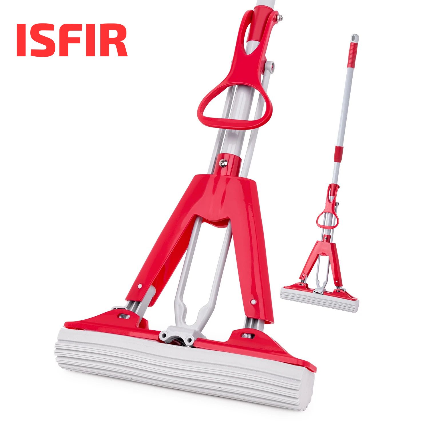 Швабра ISFIR с отжимом Бабочка A130113 (1х18) |*