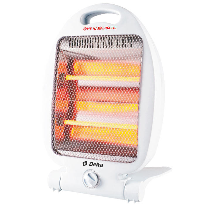 Обогреватель Кварцевый DELTA D-120 800Вт 2 режима   /+