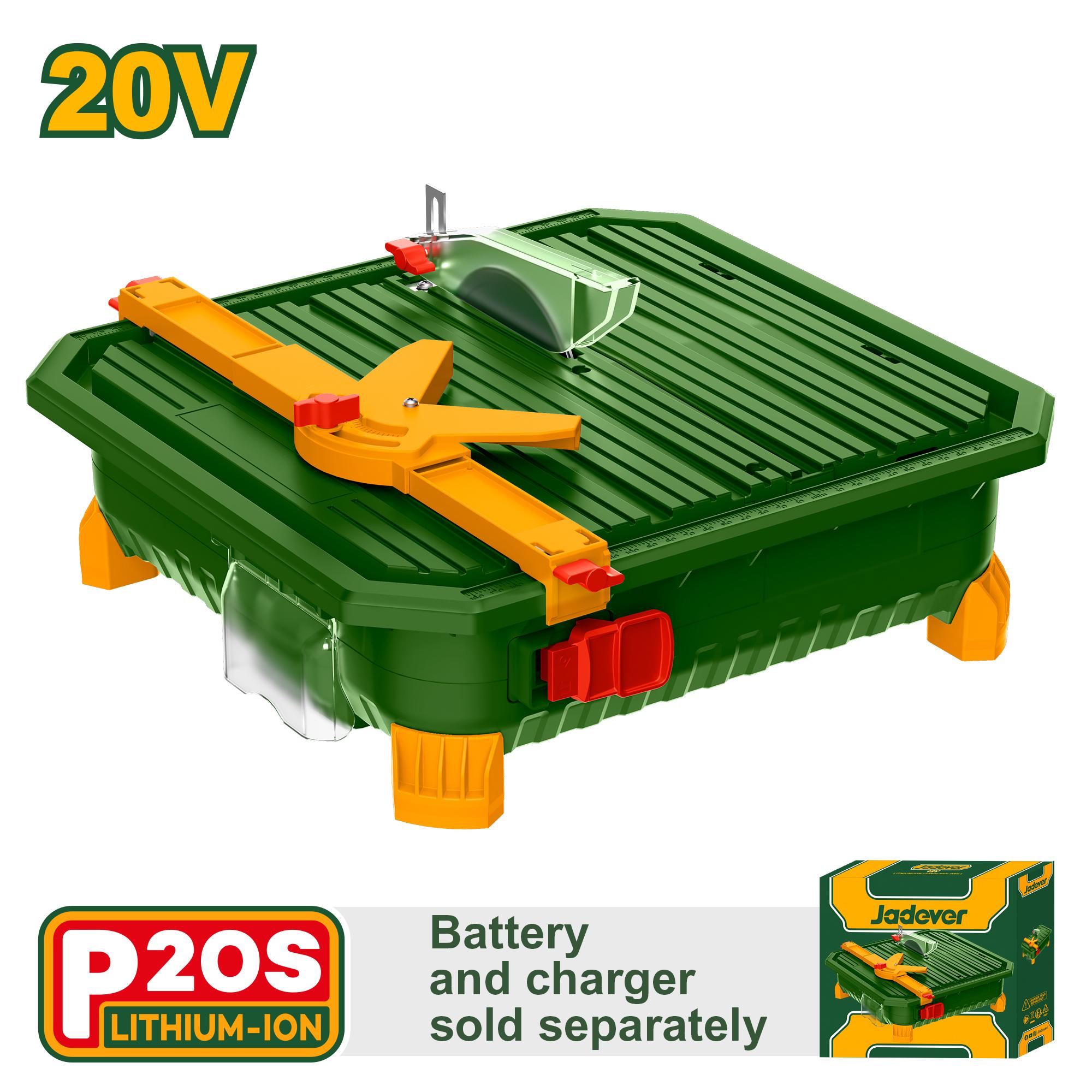 Плиткорез Аккумуляторный Jadever 20V (Тушка) (1x4)  