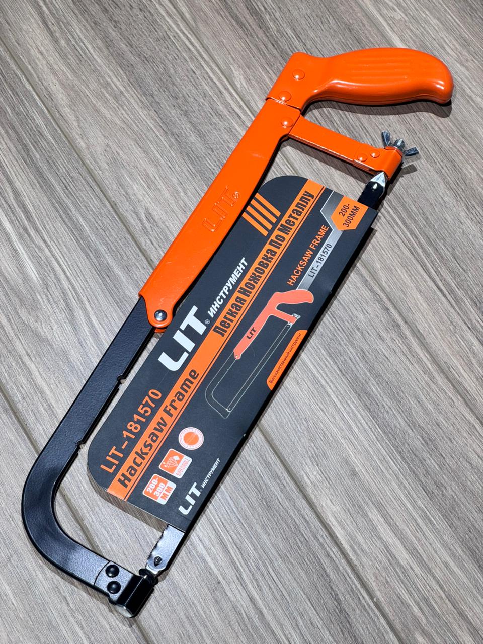 Ножовка по металлу LIT с Желез. ручкой 1х6 (1x48) |*