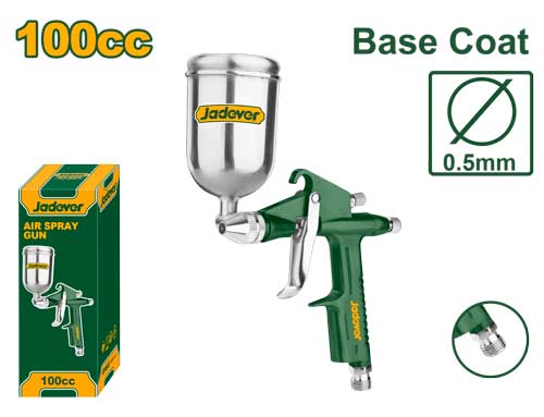Краскопульт пневмат. Jadever Верх 100сс 0.5мм (1x30)   |*